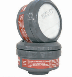 FILTRO STEELPRO V-7800 A1 + PF VAPORES ORGÁNICOS, PINTURAS, FUMIGACIÓN Y PARTICULAS