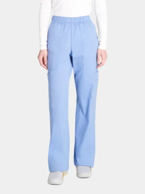 Pantalón Médico de tiro medio y estilo cargo WWE4005 - Azul Celeste