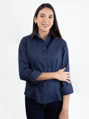Blusas de Gabardina Italiana para Trabajo