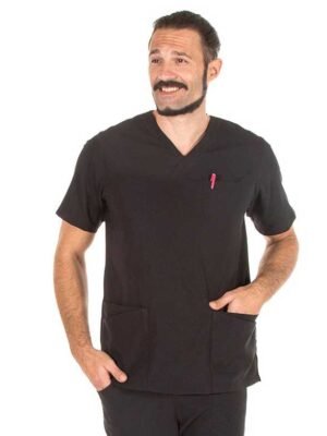 Casaca Microfibra Elástica Antidecoloración Repele Pelos y Líquidos Hombre y Mujer