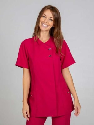 Casaca Pijama Sanitario Microfibra Garys Mujer Manga Corta y Larga