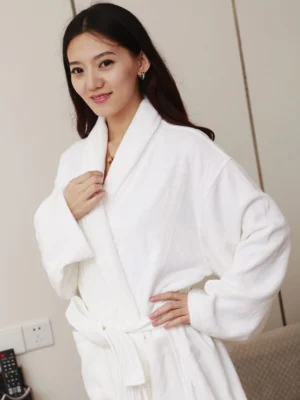 Batas de Baño de Terciopelo de Lujo