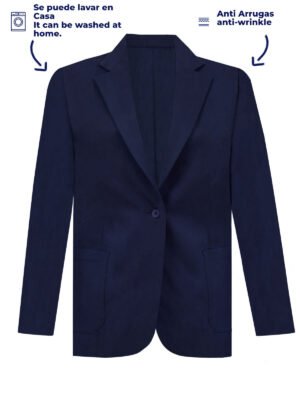 Saco Blazer azul marino para hombre