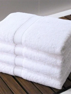 Toalla de Mano con Cinta de Satén