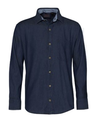 Camisa ligera de mezclilla (4.5 oz) para hombre
