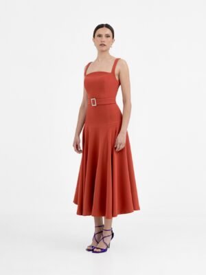 Vestido Rosae Terracota