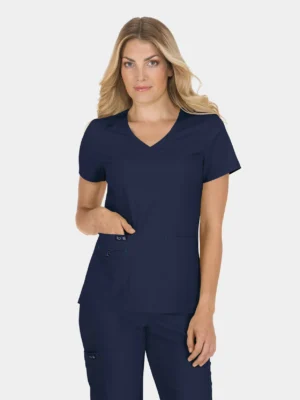 Casaca Sanitaria Mujer Becca - Azul Marino