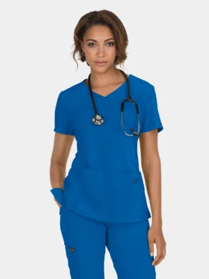 Casaca Sanitaria Katie - Azul Royal
