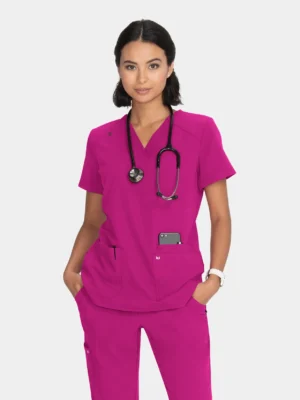 Casaca Sanitaria Hustle And Heart - Rosa Azalea